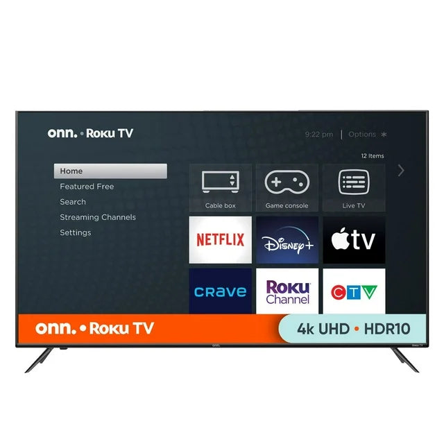 onn. 4K UHD Roku Smart TV