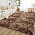 Tapis shaggy brun moka – Douceur luxueuse et ambiance chaleureuse