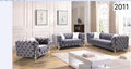 Ensemble de canapés Chesterfield Luxe capitonnés